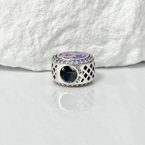 Pandora White Rabbit March Hare Bunny Easter Bead Charm S925 Silver Charm - Picture 3 of 3